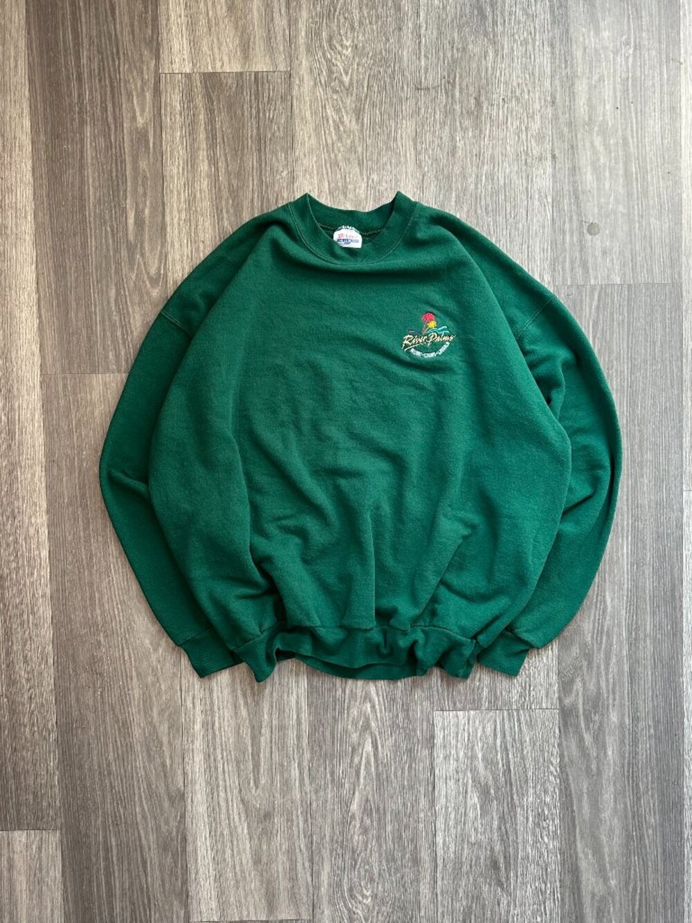 Hanes Men's Green Sweatshirt